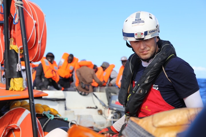[3 QUESTIONS À] Dragos, membre de l'équipe de recherche et de sauvetage SOS Méditerranée