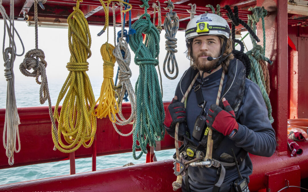 [PORTRAIT] Matthijs, membre de l’équipe de marins-sauveteurs SOS Méditerranée