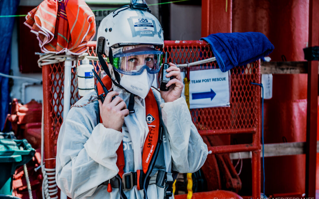 [PORTRAIT] Caroline, infirmière à bord de l’Ocean Viking   SOS Méditerranée