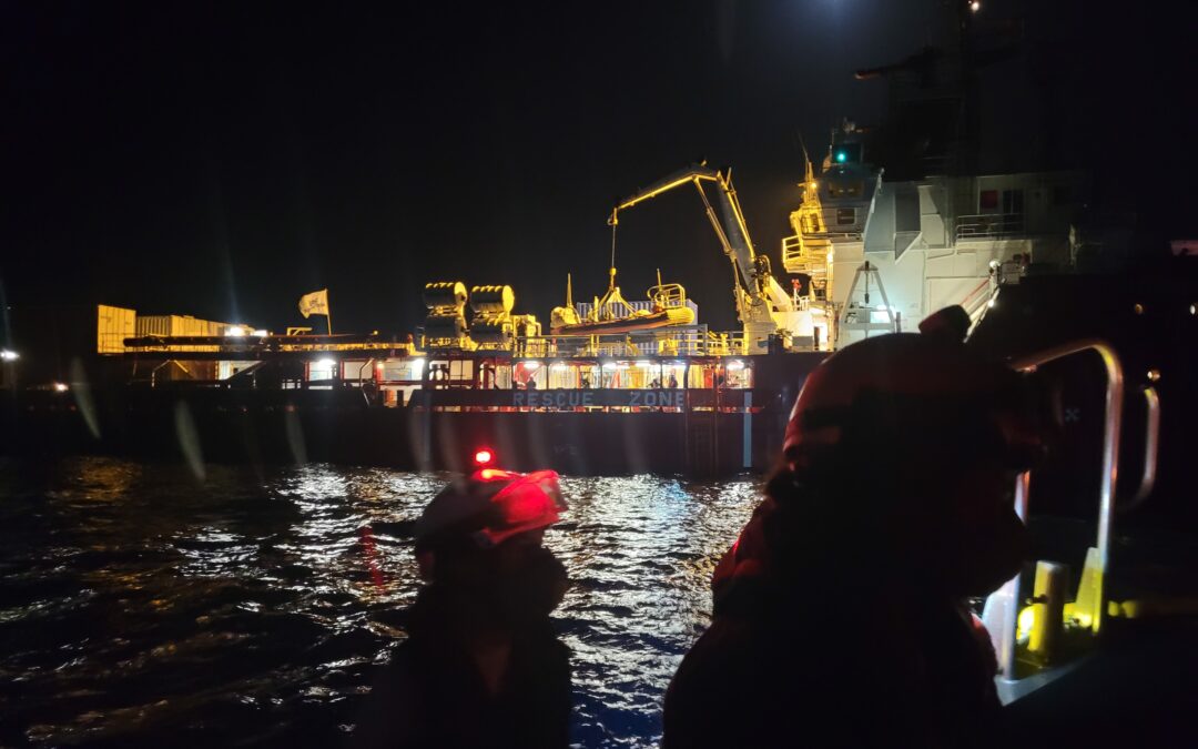 [CARNET DE SAUVETAGE] #2 « Juste des voix dans la nuit » - Justine, marin-sauveteuse à bord de l'Ocean Viking SOS Méditerranée