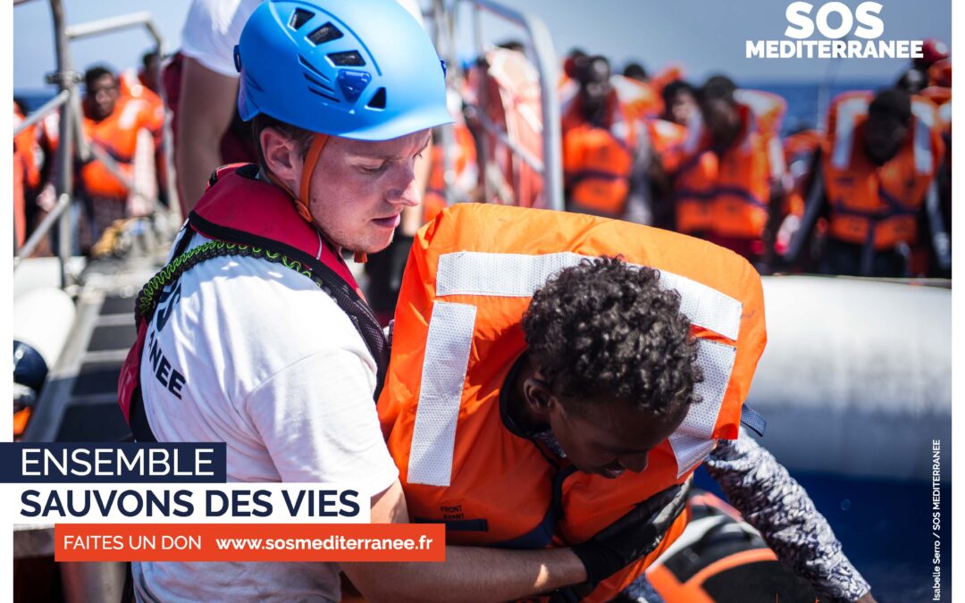 [VIDÉO] « Ils sont en danger de mort… et nous on va les secourir, c’est tout ! » SOS Méditerranée