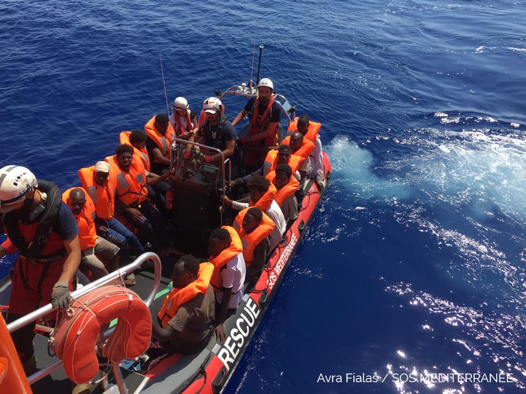 [VIDEO] Antonin, marin-sauveteur SOS MEDITERRANEE, revient sur le sauvetage du 12 août 2019 SOS Méditerranée