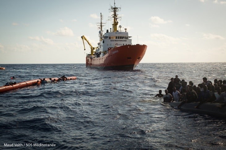 4 opérations de sauvetage dans un contexte complexe - 588 rescapés à bord de l’Aquarius SOS Méditerranée