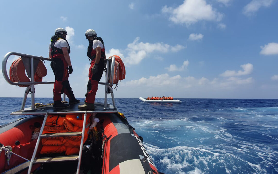 [VIDEO] 10 août 2019 : deuxième sauvetage à bord de l'Ocean Viking SOS Méditerranée