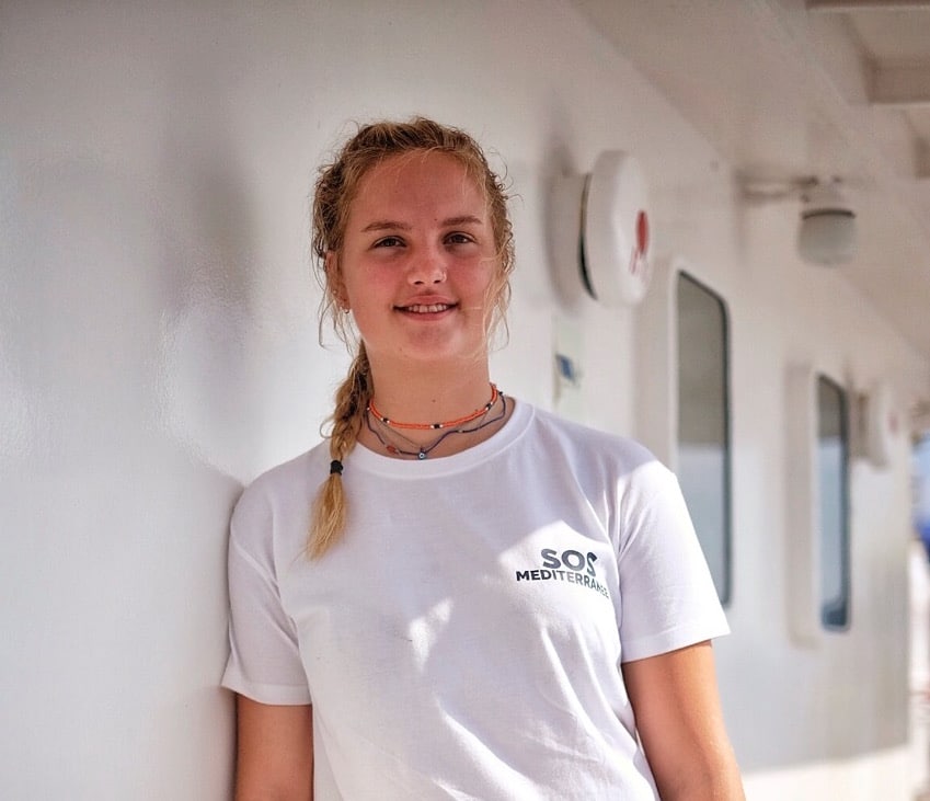 Portrait : Mary, de l’équipe Recherche et Sauvetage  SOS Méditerranée