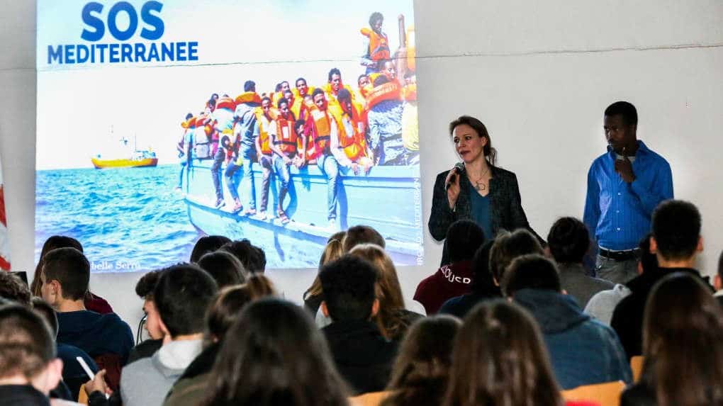 [TÉMOIGNAGE] Sensibilisation scolaire : la parole aux jeunes ! SOS Méditerranée