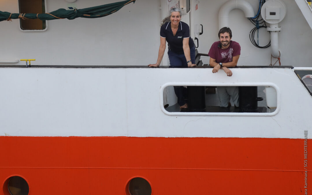 Madeleine Habib : « Etre un pont entre le monde maritime et le monde humanitaire »  SOS Méditerranée