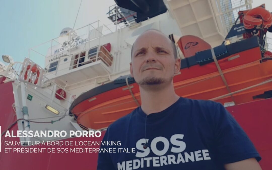 [TÉMOIGNAGE] Alessandro, marin-sauveteur et président de SOS MEDITERRANEE Italie SOS Méditerranée