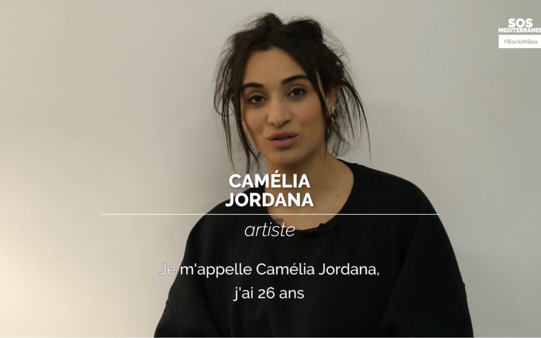 [BACK AT SEA] Camélia Jordana, artiste, nous soutient SOS Méditerranée