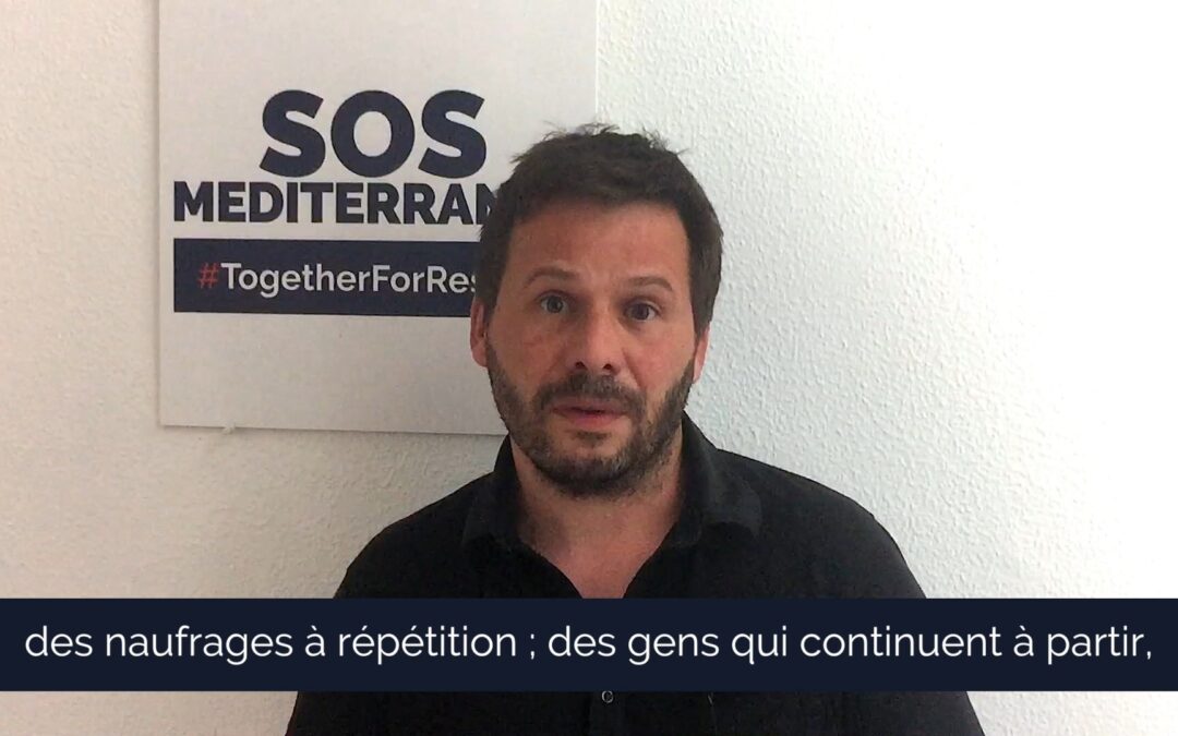 [3 QUESTIONS À] Frédéric Penard, directeur des opérations de SOS MEDITERRANEE SOS Méditerranée