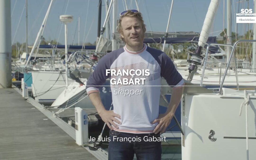 [BACK AT SEA] François Gabart, skipper, nous soutient SOS Méditerranée