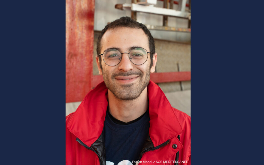 [PORTRAIT] Karim, responsable de l'équipe de prise en charge des rescapé.e.s SOS Méditerranée