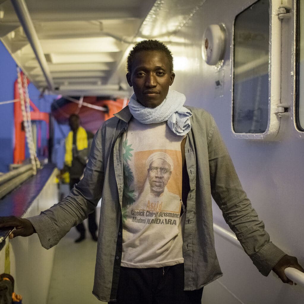 Portrait : Diawoye SOS Méditerranée