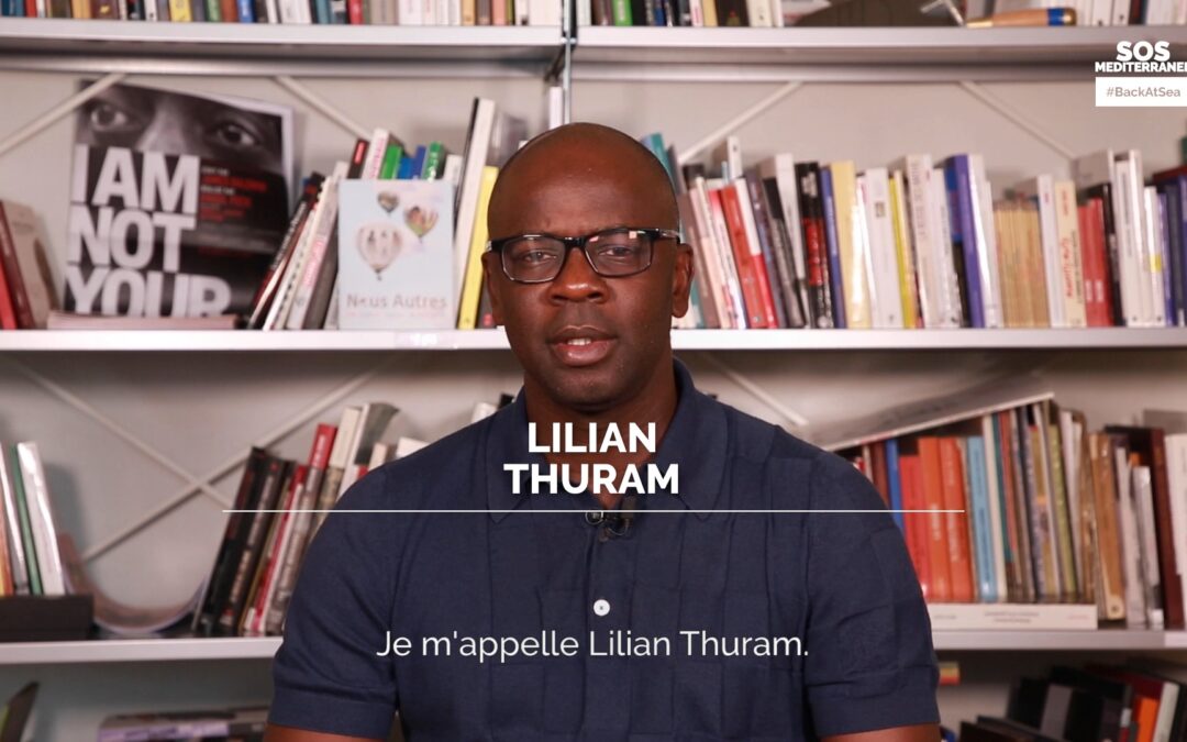 [BACK AT SEA] Lilian Thuram nous soutient SOS Méditerranée