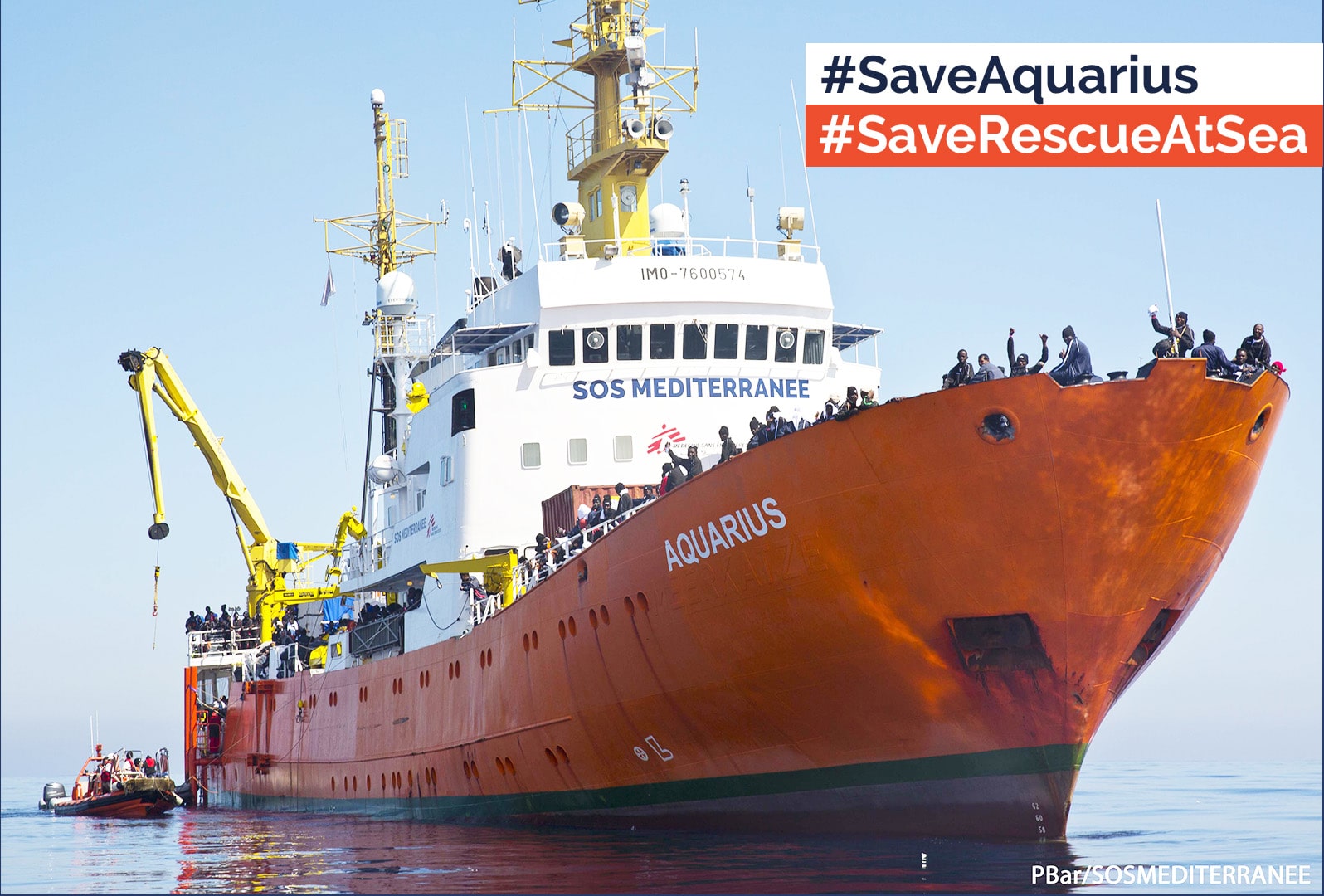 [PETITION] Sauvons l’Aquarius et le sauvetage en mer SOS Méditerranée