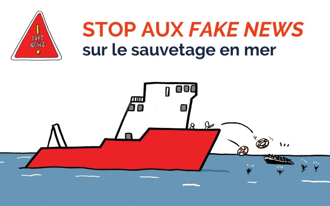 [PUBLICATION] Des « fake news » qui ont la vie dure SOS Méditerranée